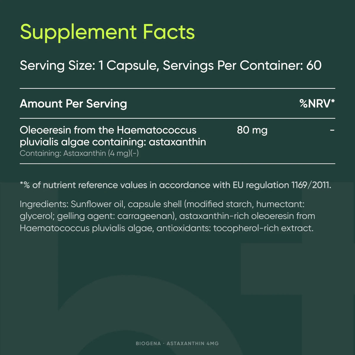 Astaxanthin