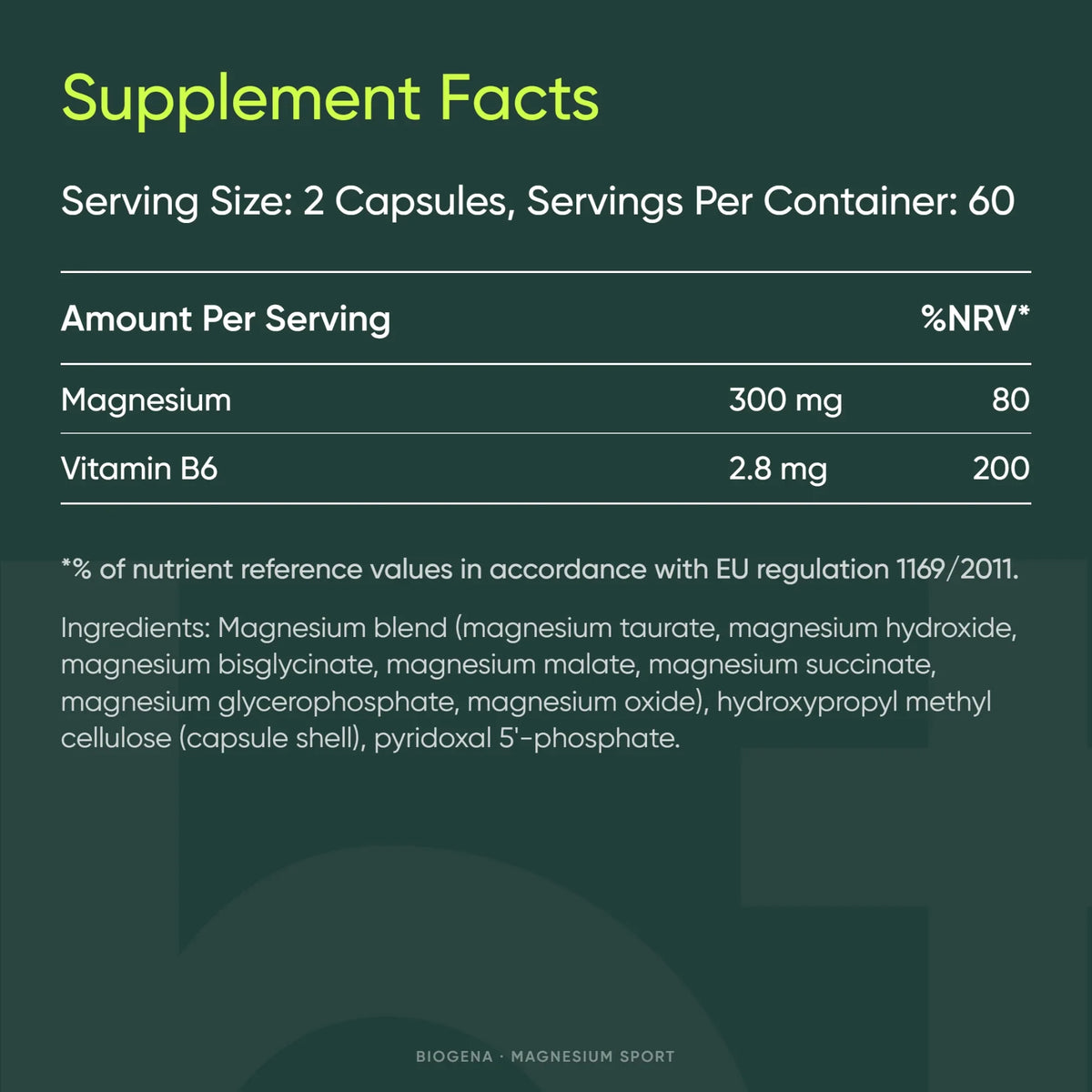 Magnesium Sport