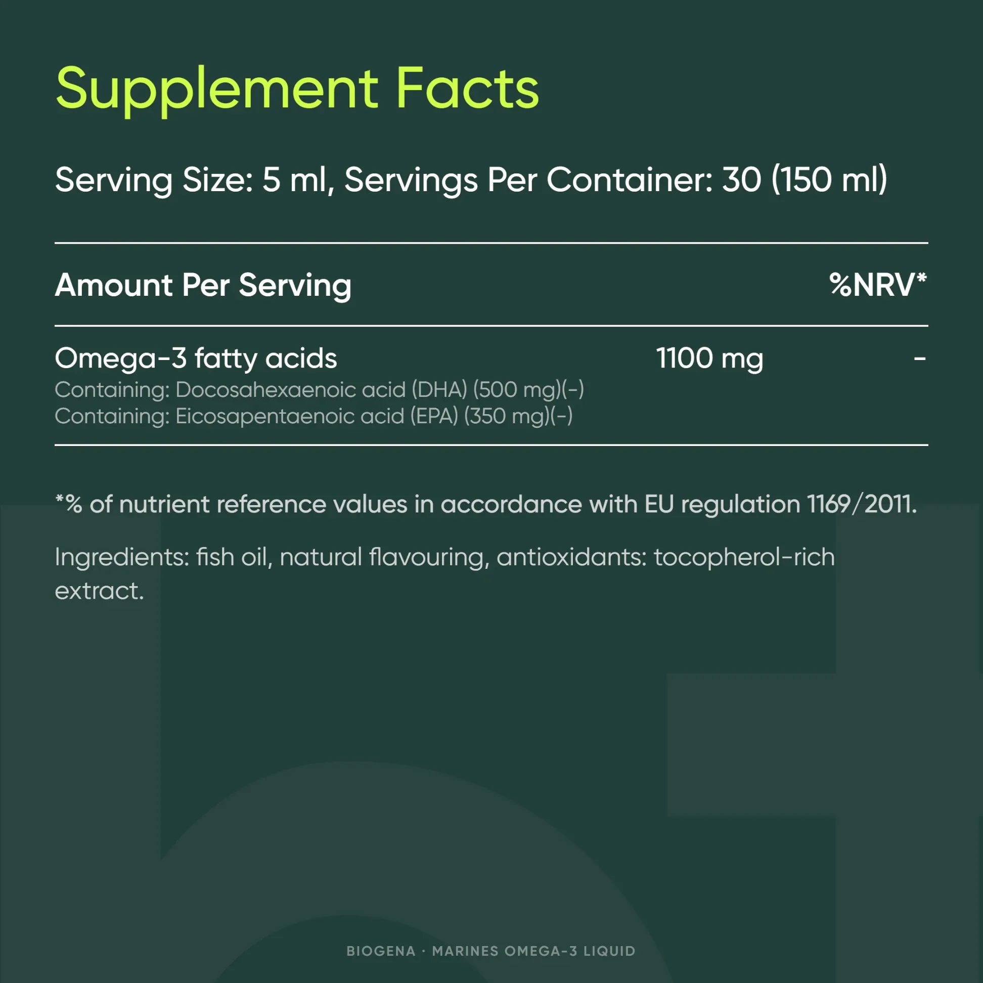 Marines Omega-3 liquid