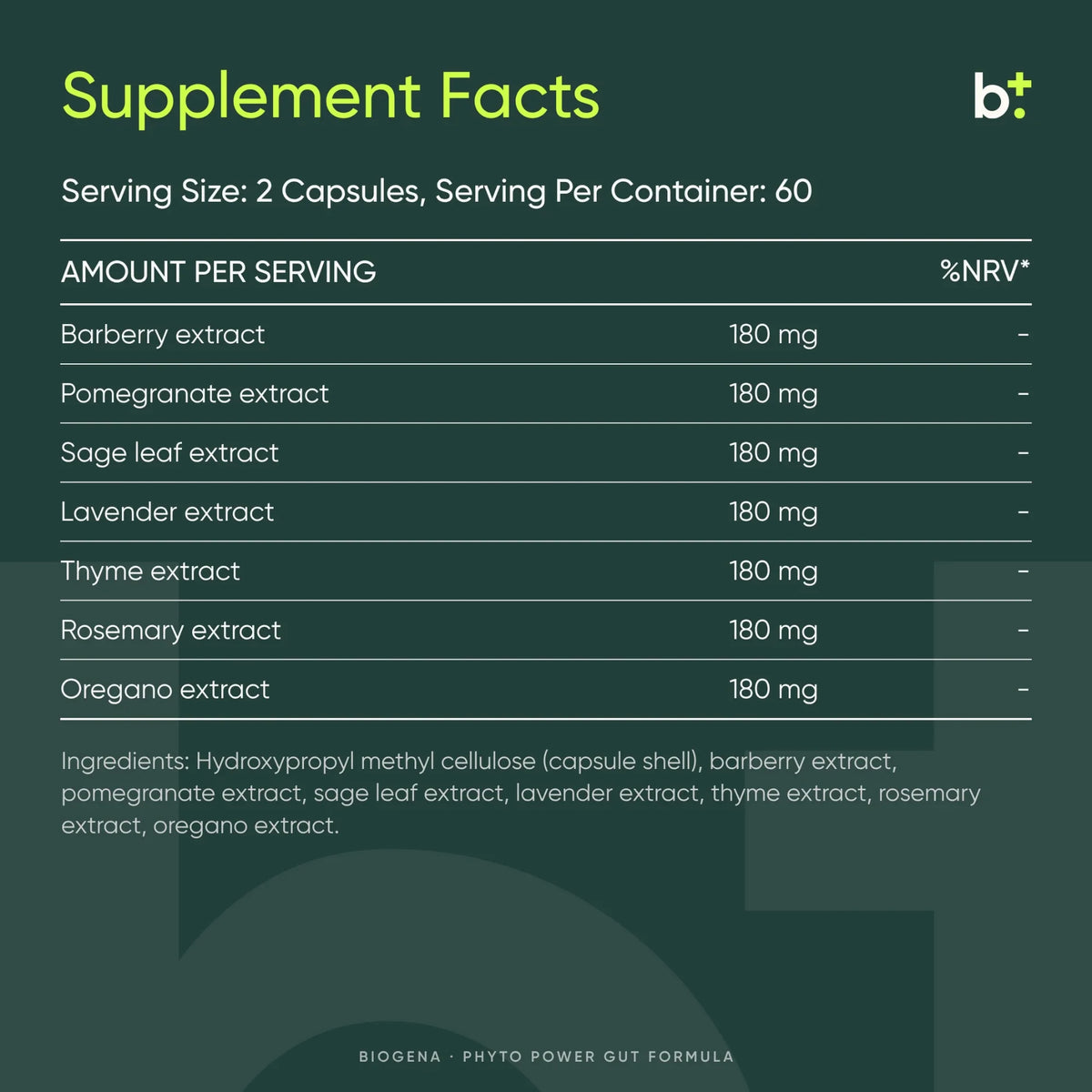 Phyto Power Gut Formula
