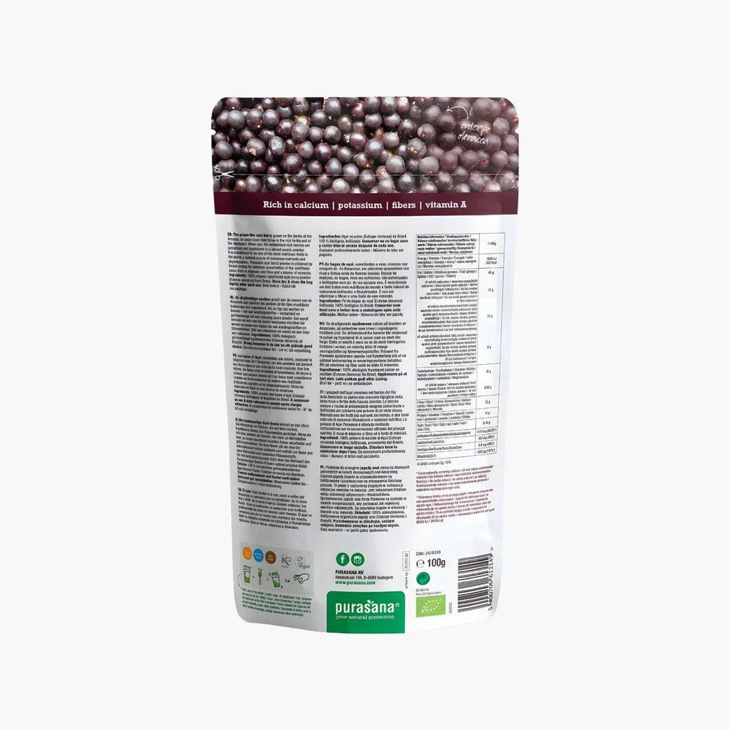 Açai Berry Powder - purasana - B. Health Shop