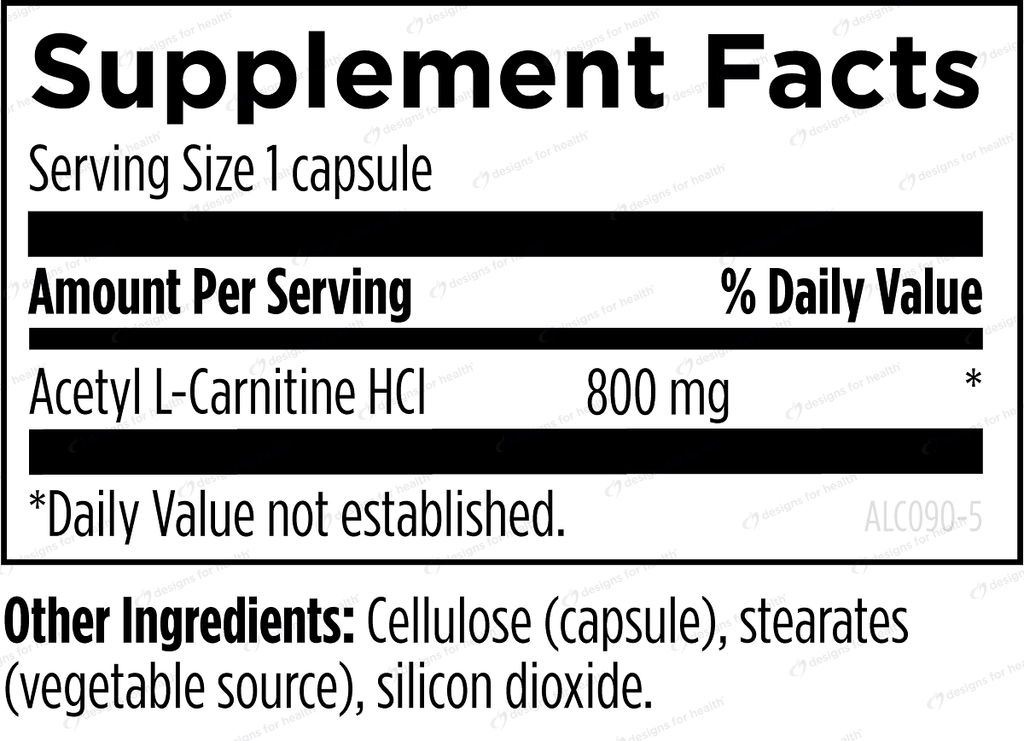 Acetyl L - Carnitine - Design Health - B. Health Shop