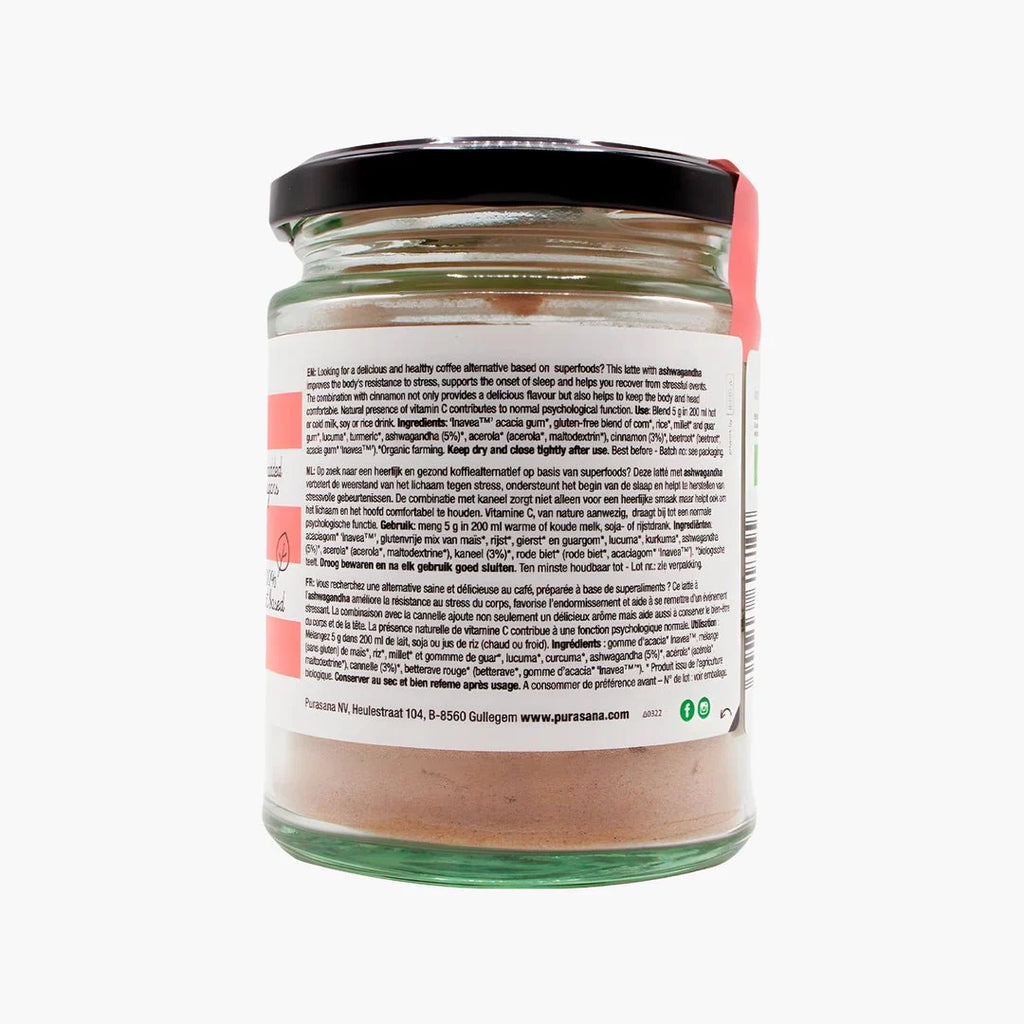 Ashwagandha Cin Latté - purasana - B. Health Shop