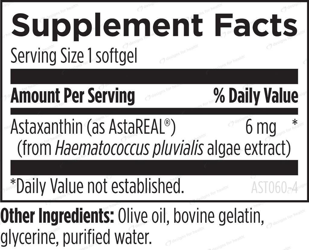Astaxanthin - Design Health - B. Health Shop