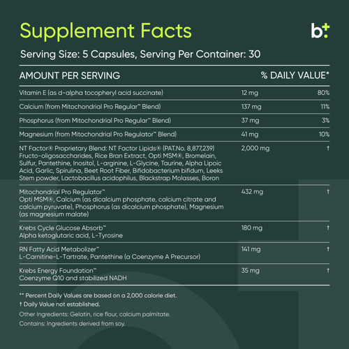 ATP Fuel® - Researched Nutritionals - B. Health Shop