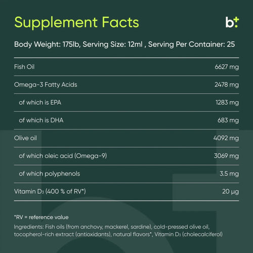 BalanceOil+ 300ml - Zinzino - B. Health Shop