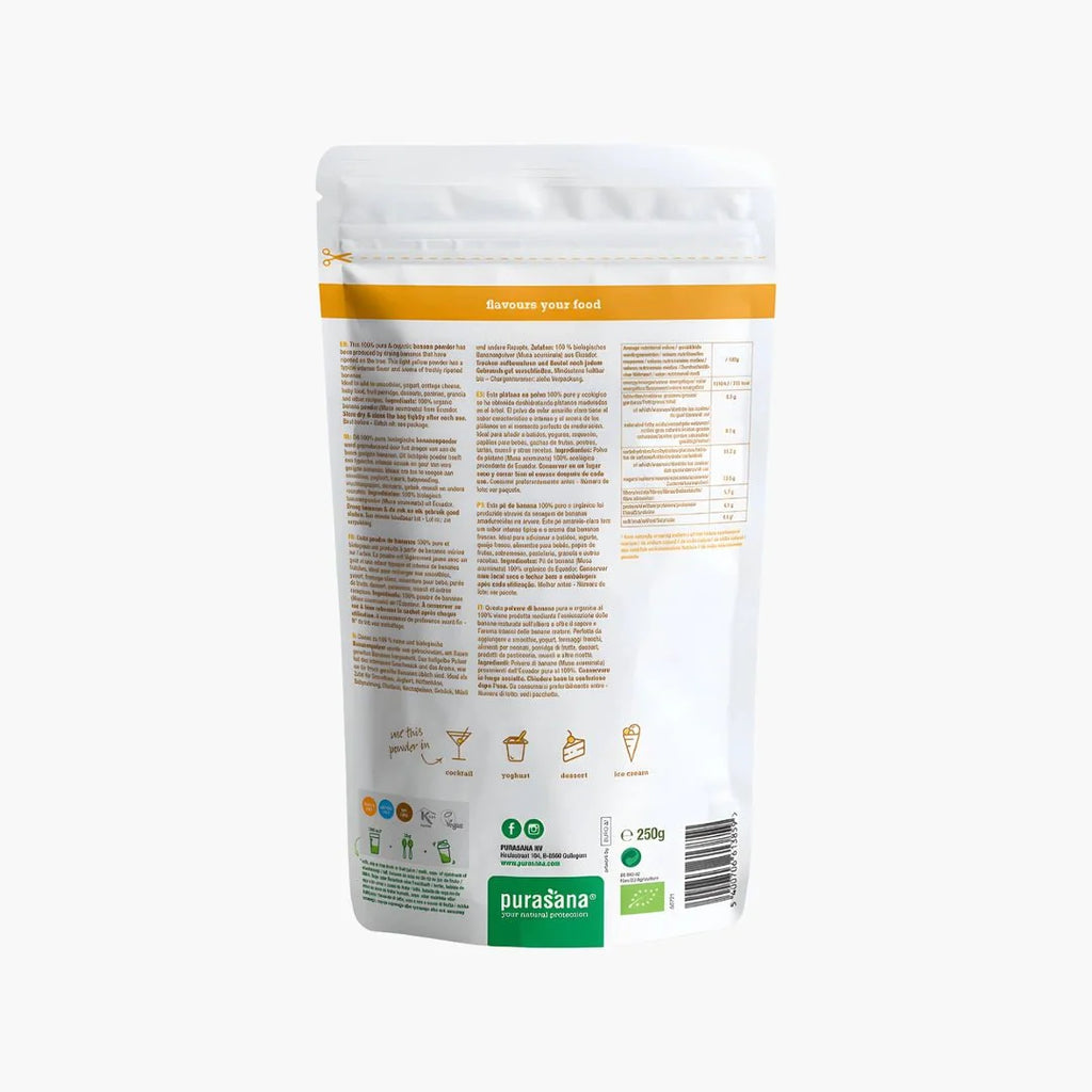 Banana Powder - purasana - B. Health Shop