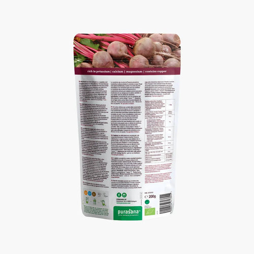 Beetroot Juice Powder - purasana - B. Health Shop