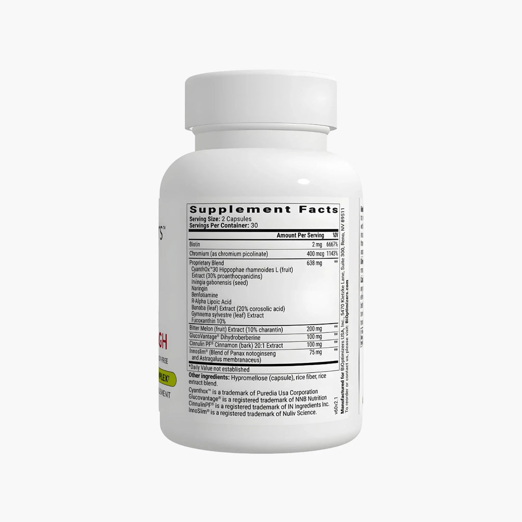 Berberine Breakthrough (Blood Sugar Support) - BIOptimizers - B. Health Shop