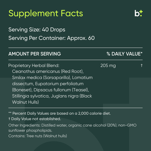 BLt™ Herbal Tincture - Researched Nutritionals - B. Health Shop