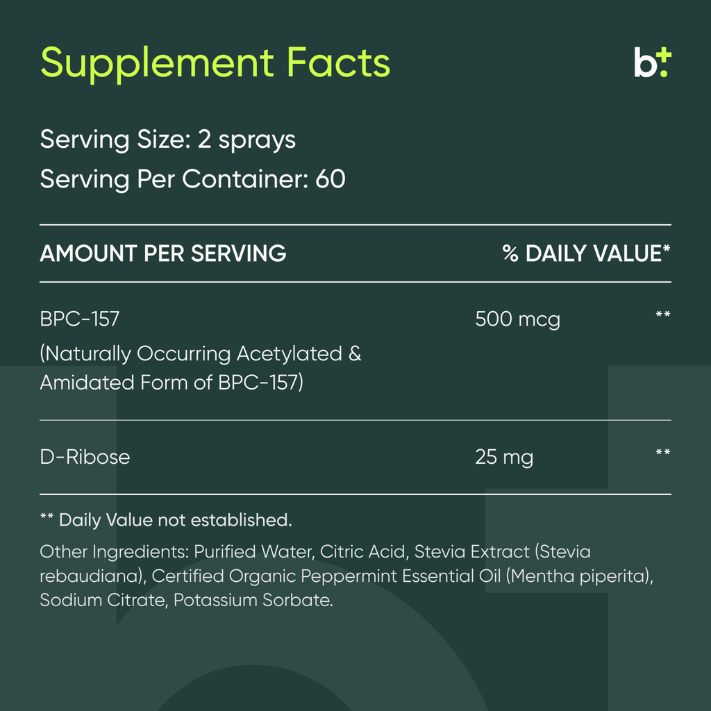 BPC - 157 Oral Spray - Integrative Peptides - B. Health Shop