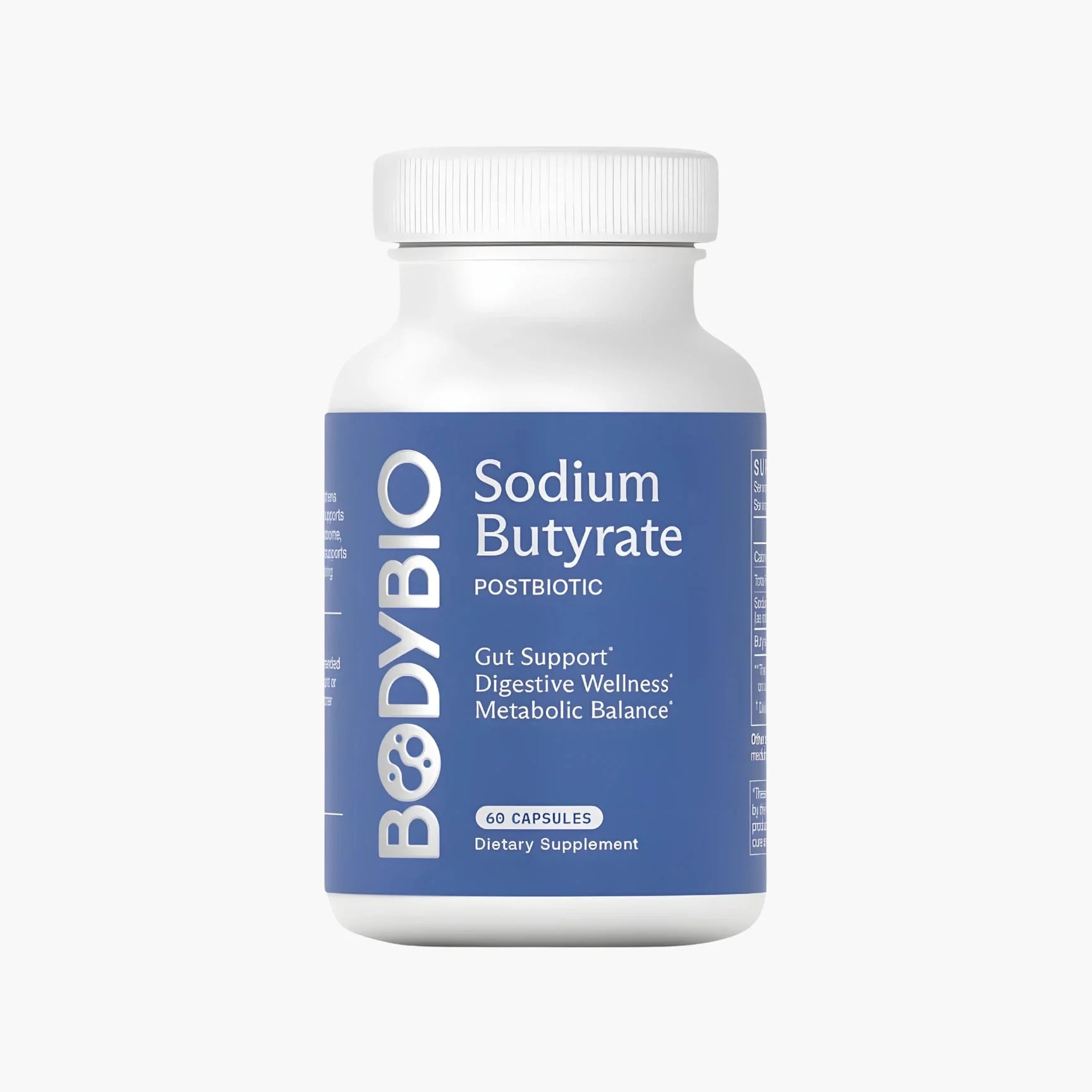 Butyrate (Sodium) - BodyBio - B. Health Shop