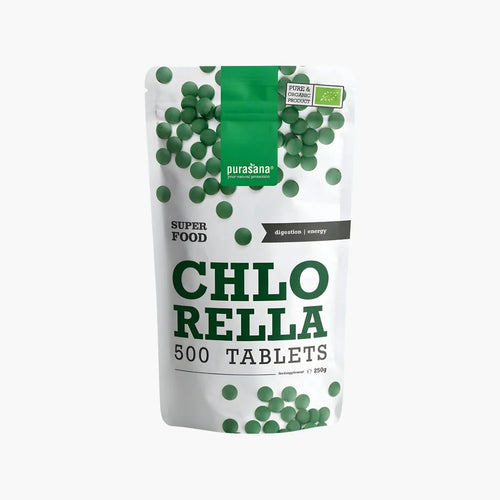 Chlorella Tablets (500) - purasana - B. Health Shop