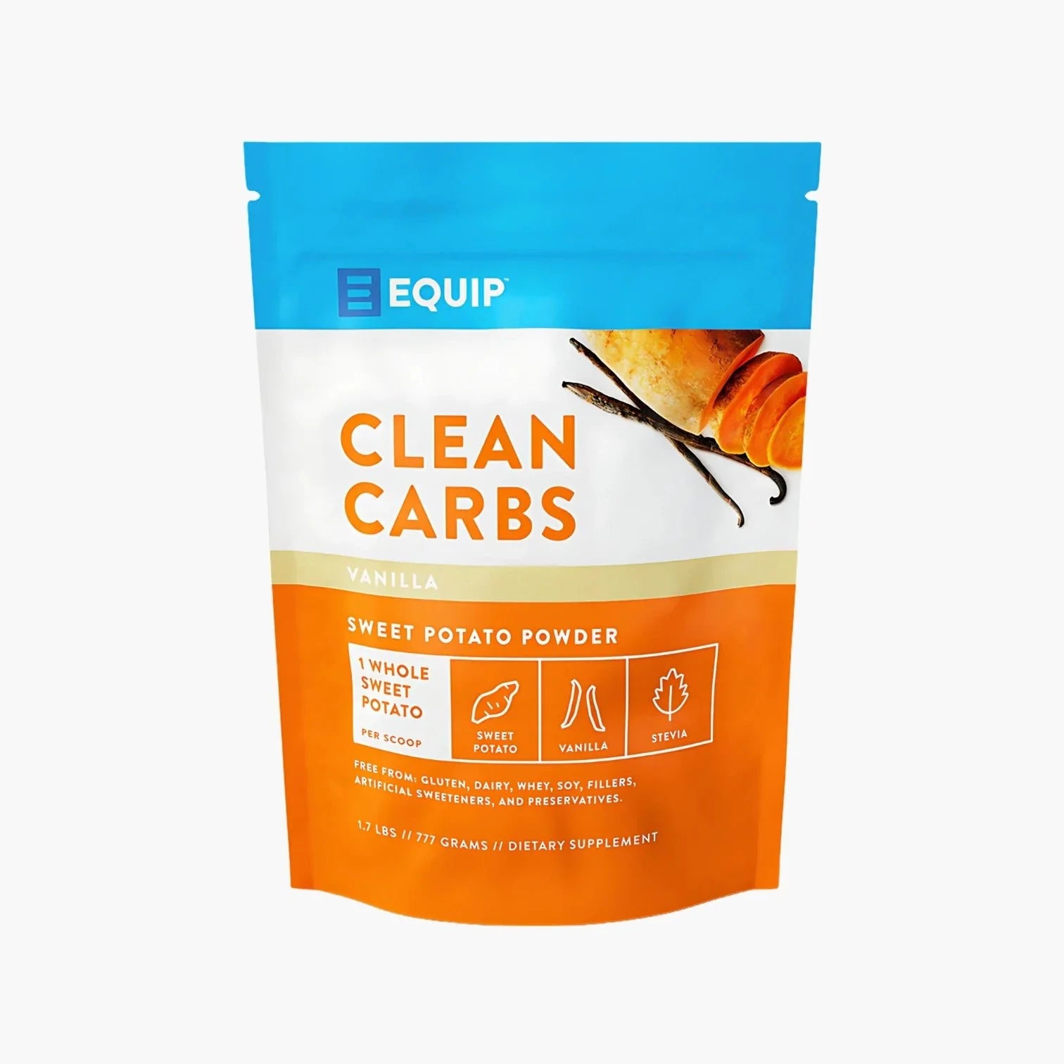 Clean Carbs Vanilla - Equip - B. Health Shop