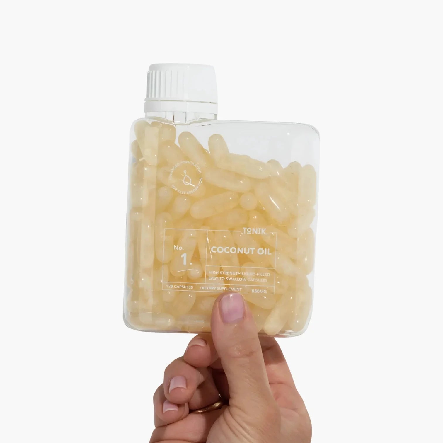 Coconut Oil Capsules - Tonik - B. Health Shop