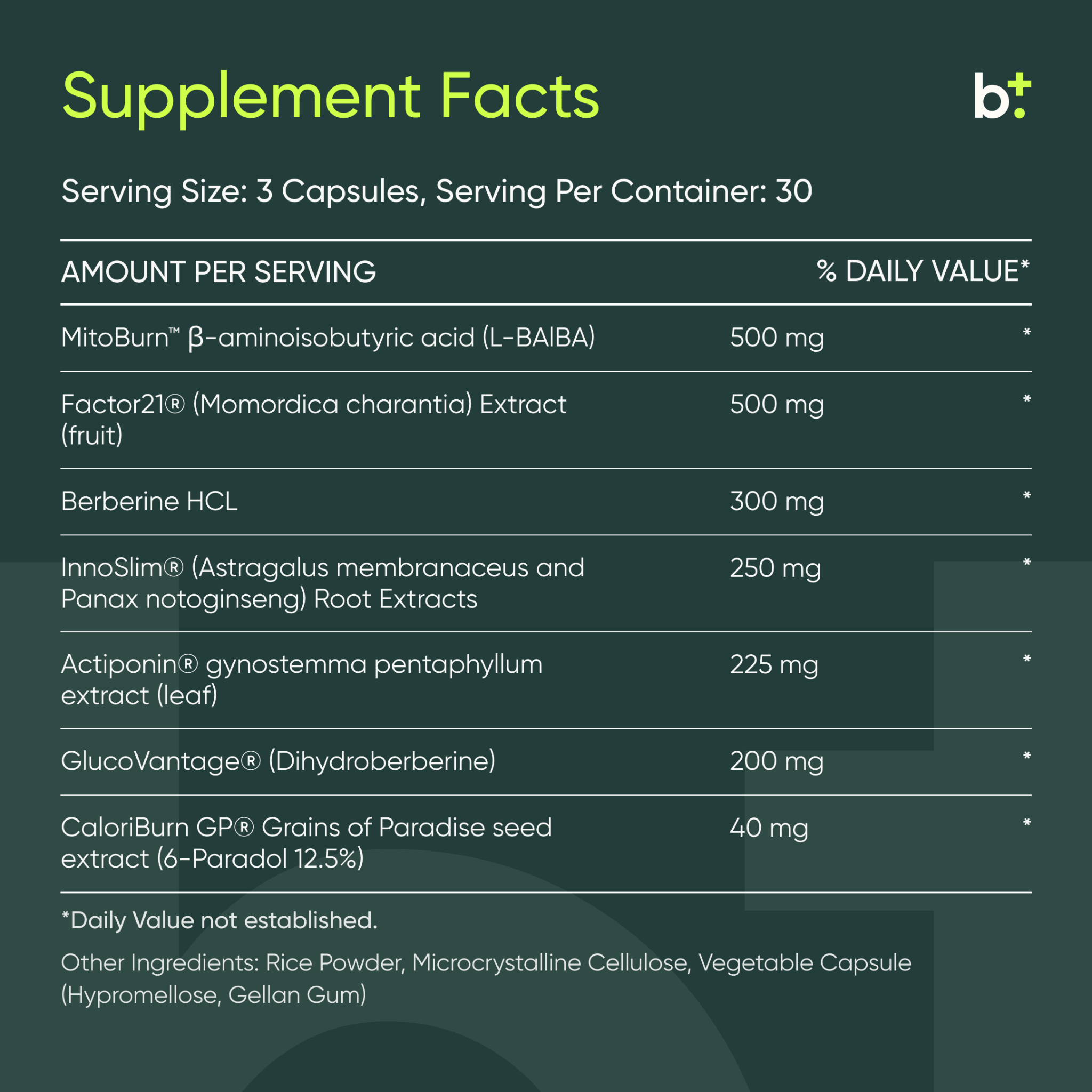 Control™ - Infiniwell - B. Health Shop
