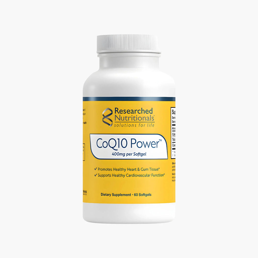 CoQ10 Power™ 400mg - Researched Nutritionals - B. Health Shop