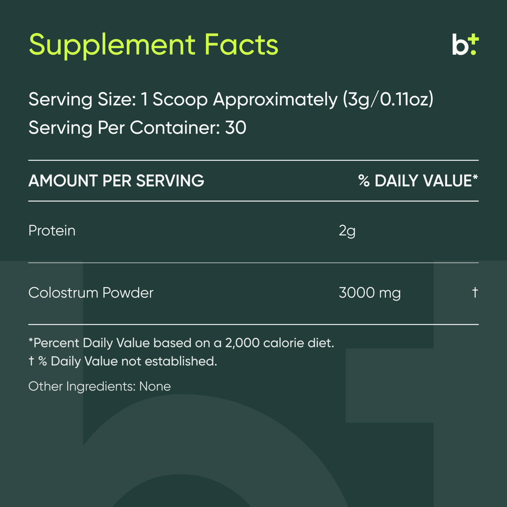 Core Colostrum - Equip - B. Health Shop
