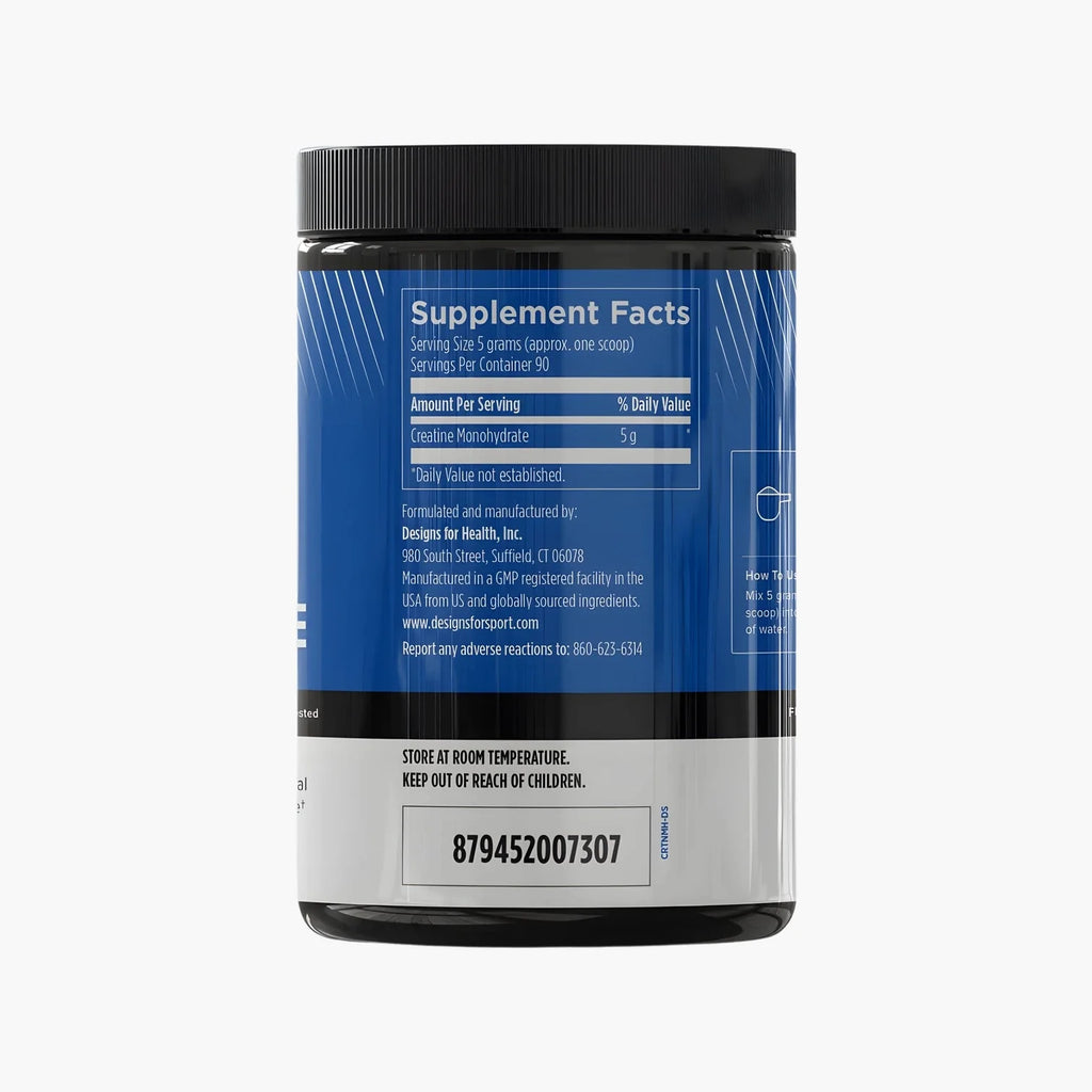 Creatine Monohydrate - Designs for Sport - B. Health Shop