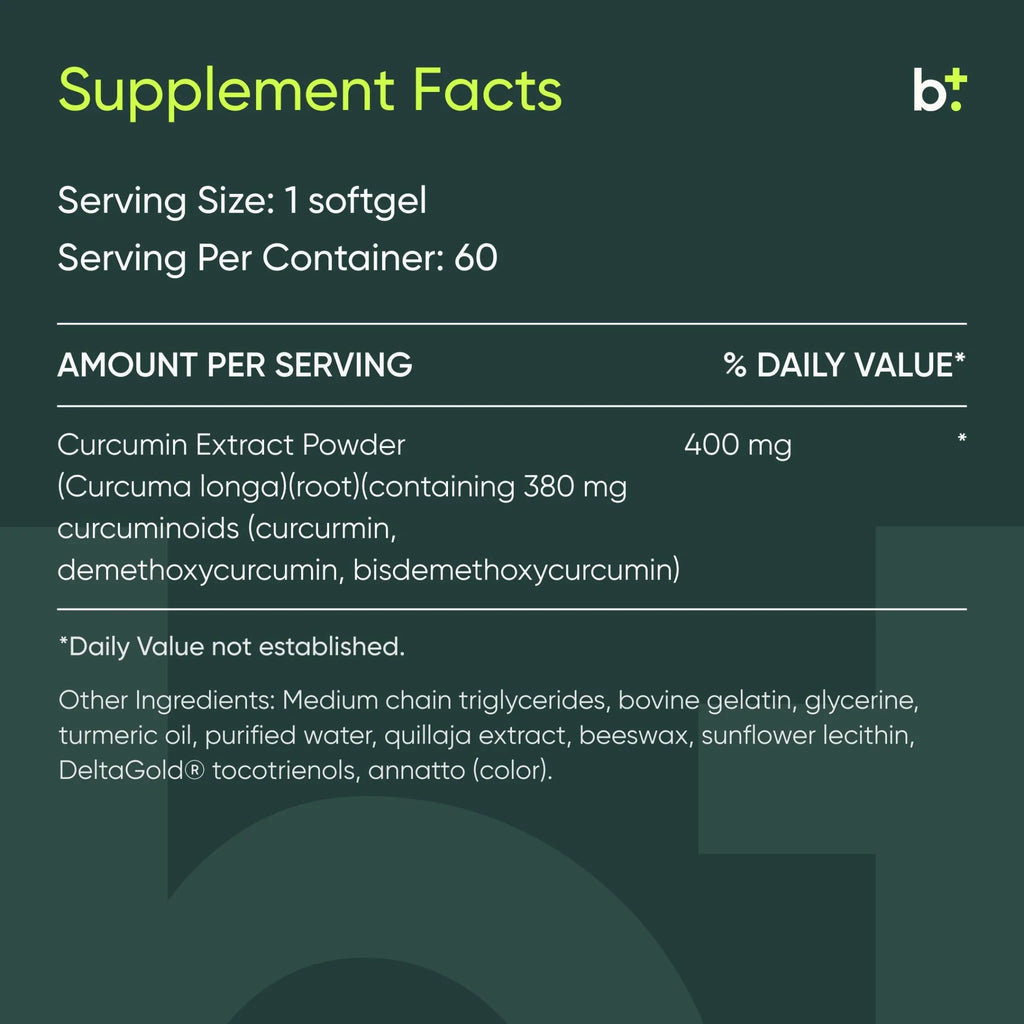Curcumin Complex - Designs for Sport - B. Health Shop