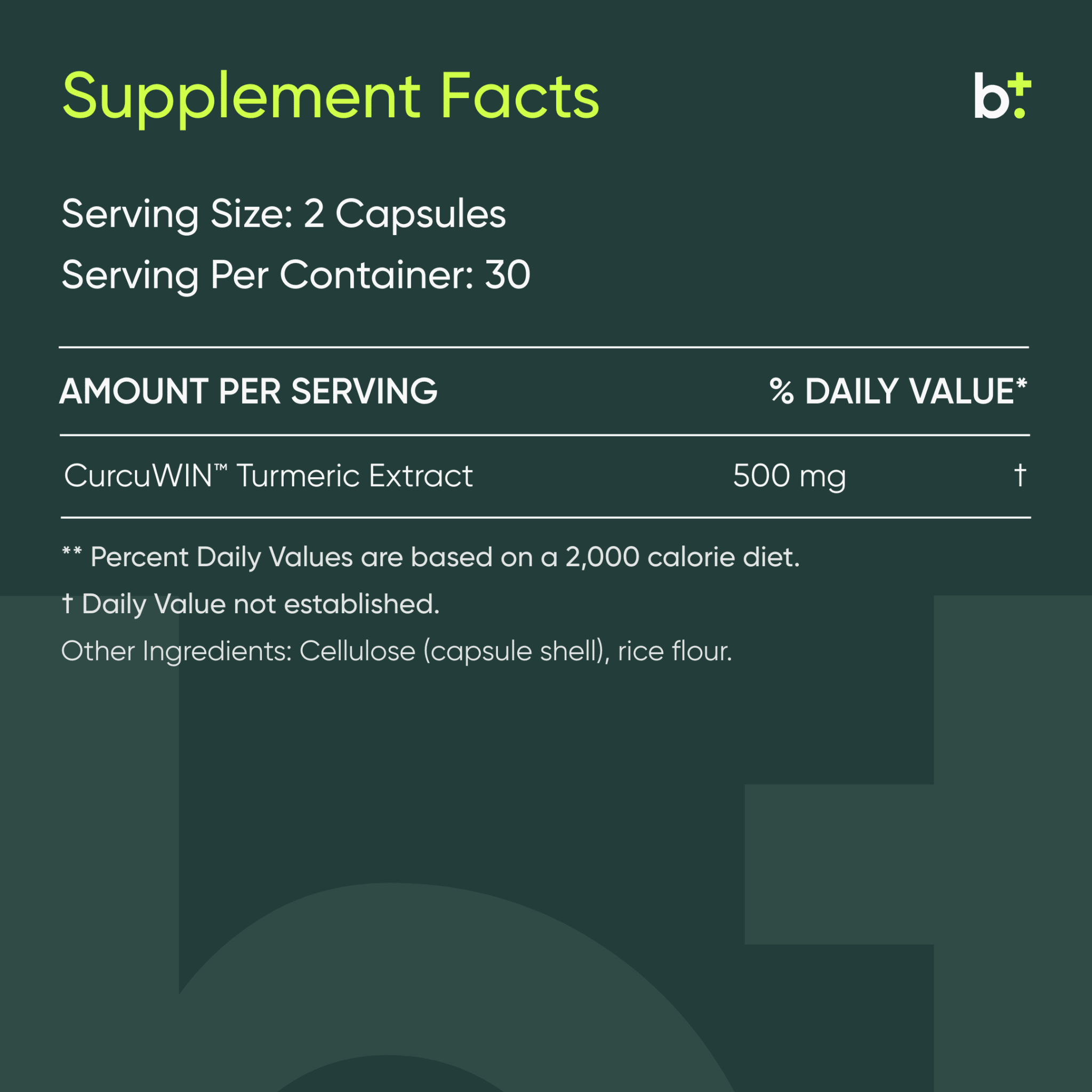 Curcumin Pure™ - Researched Nutritionals - B. Health Shop