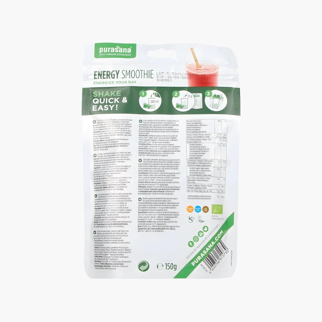 Energy Smoothie - purasana - B. Health Shop