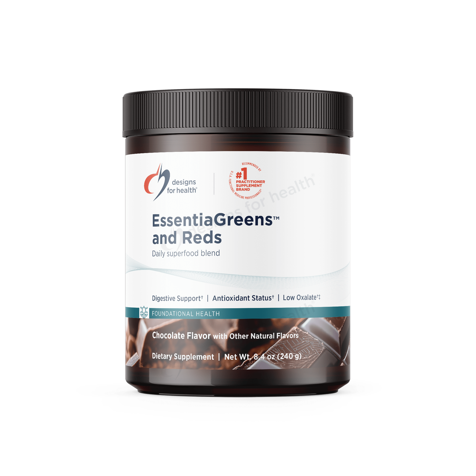 EssentiaGreens™ and Reds Chocolate - Design Health - B. Health Shop