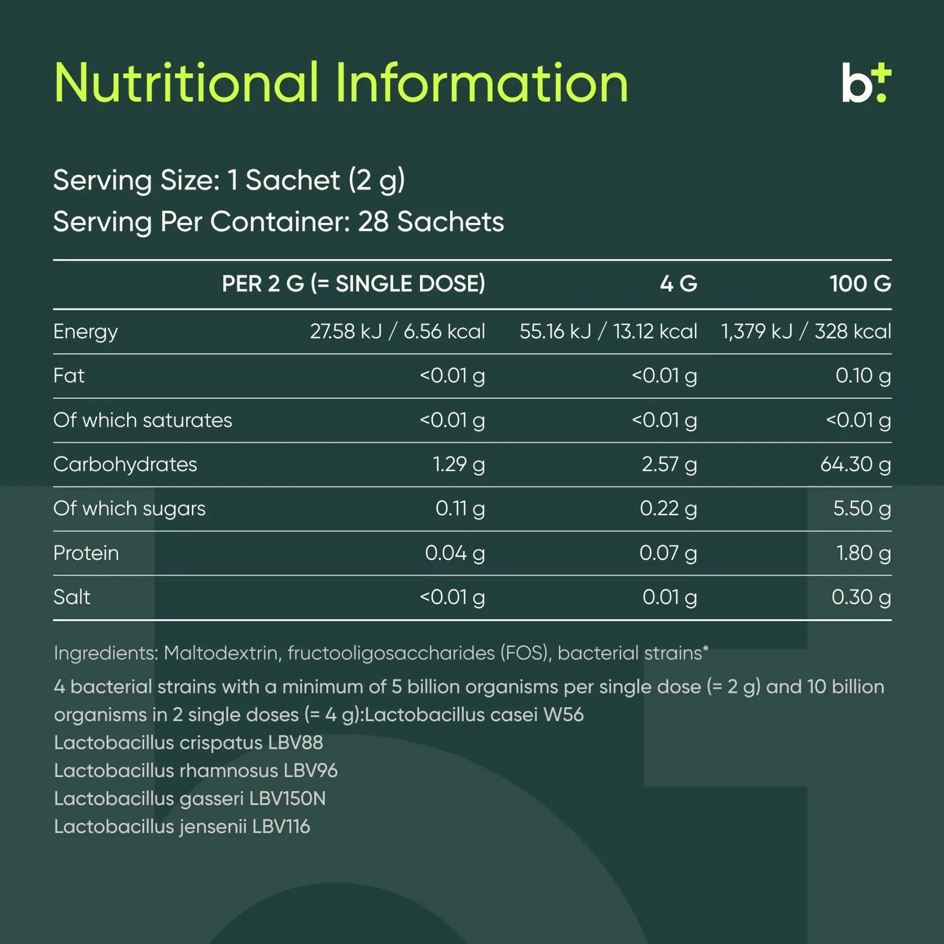 Flora Plus - Omni Biotic - B. Health Shop