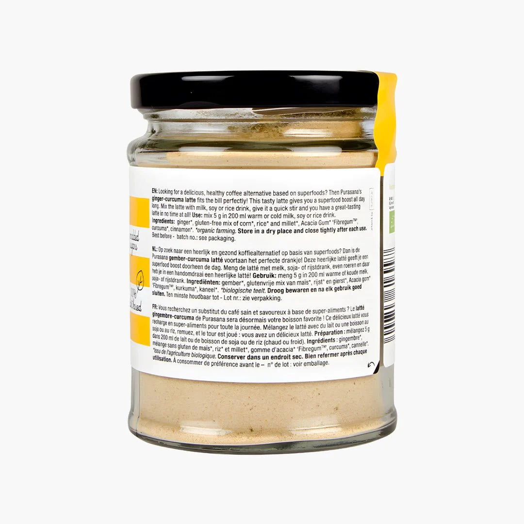 Ginger Turmeric Latté - purasana - B. Health Shop