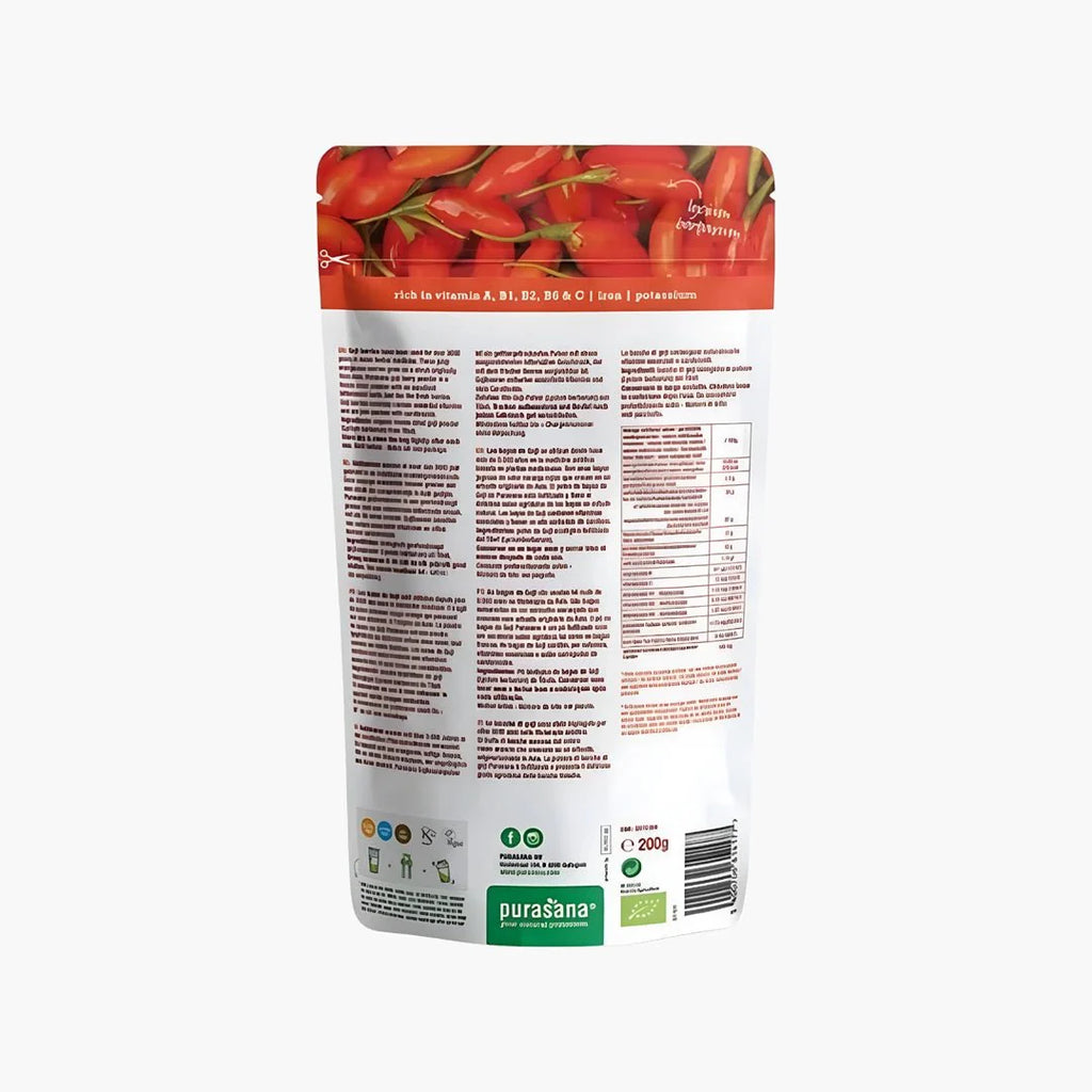 Goji Berry Powder - purasana - B. Health Shop