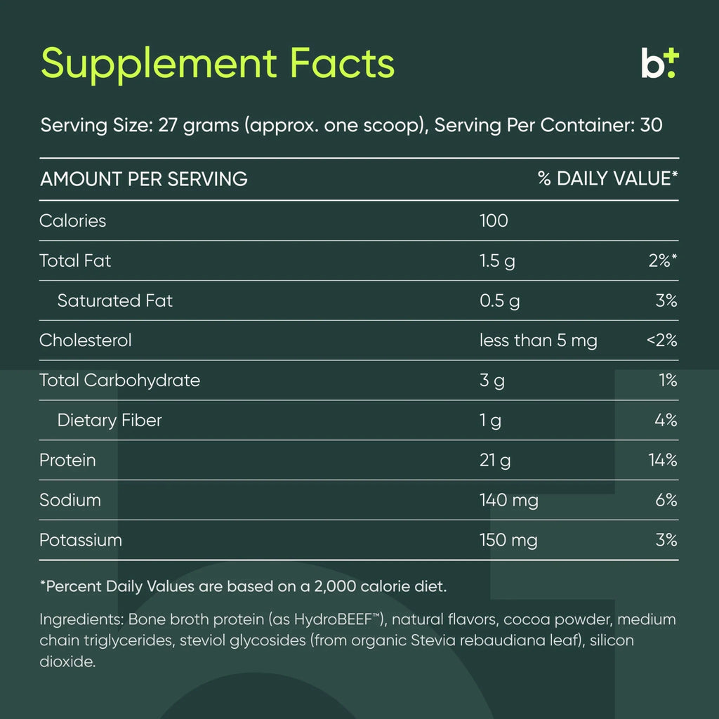 Grass - Fed Beef Protein - Designs for Sport - B. Health Shop
