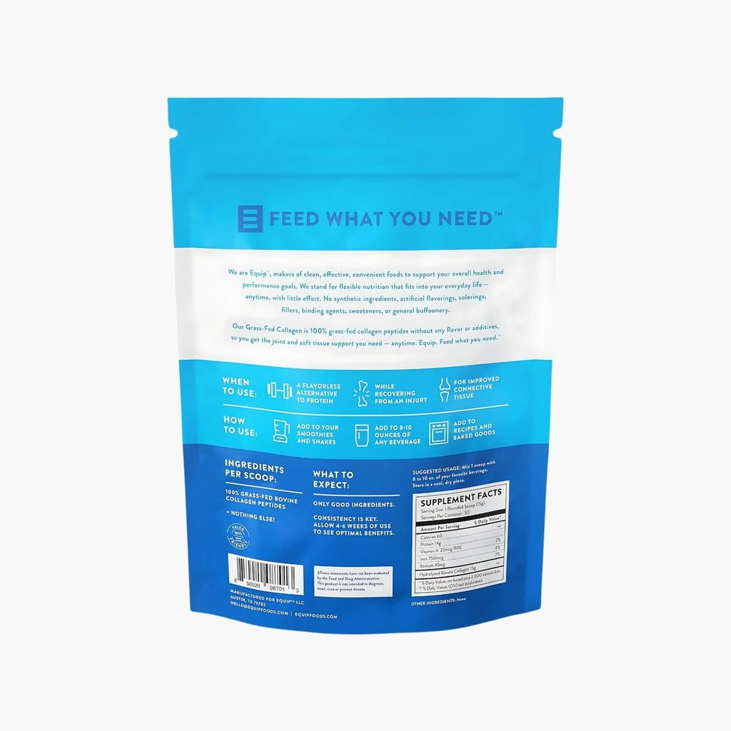 Grass - Fed Collagen - Equip - B. Health Shop