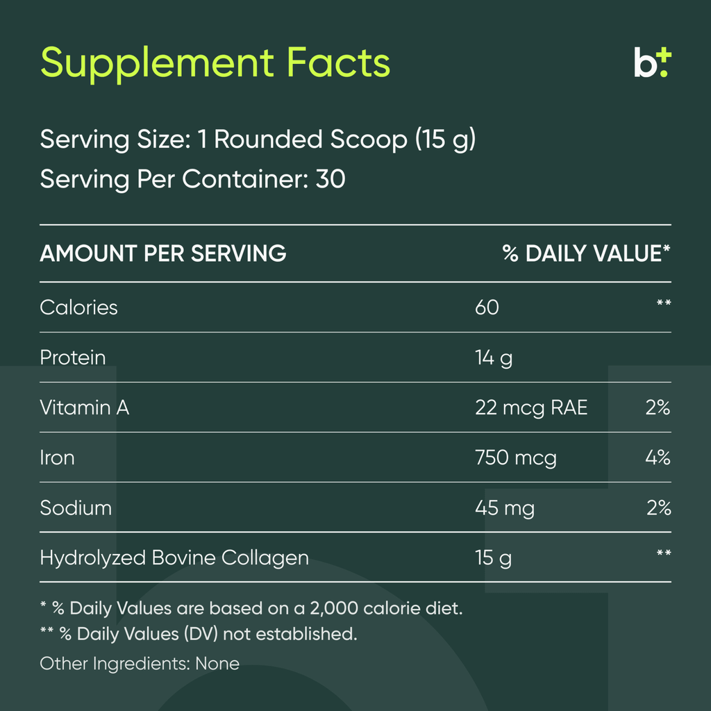 Grass - Fed Collagen - Equip - B. Health Shop