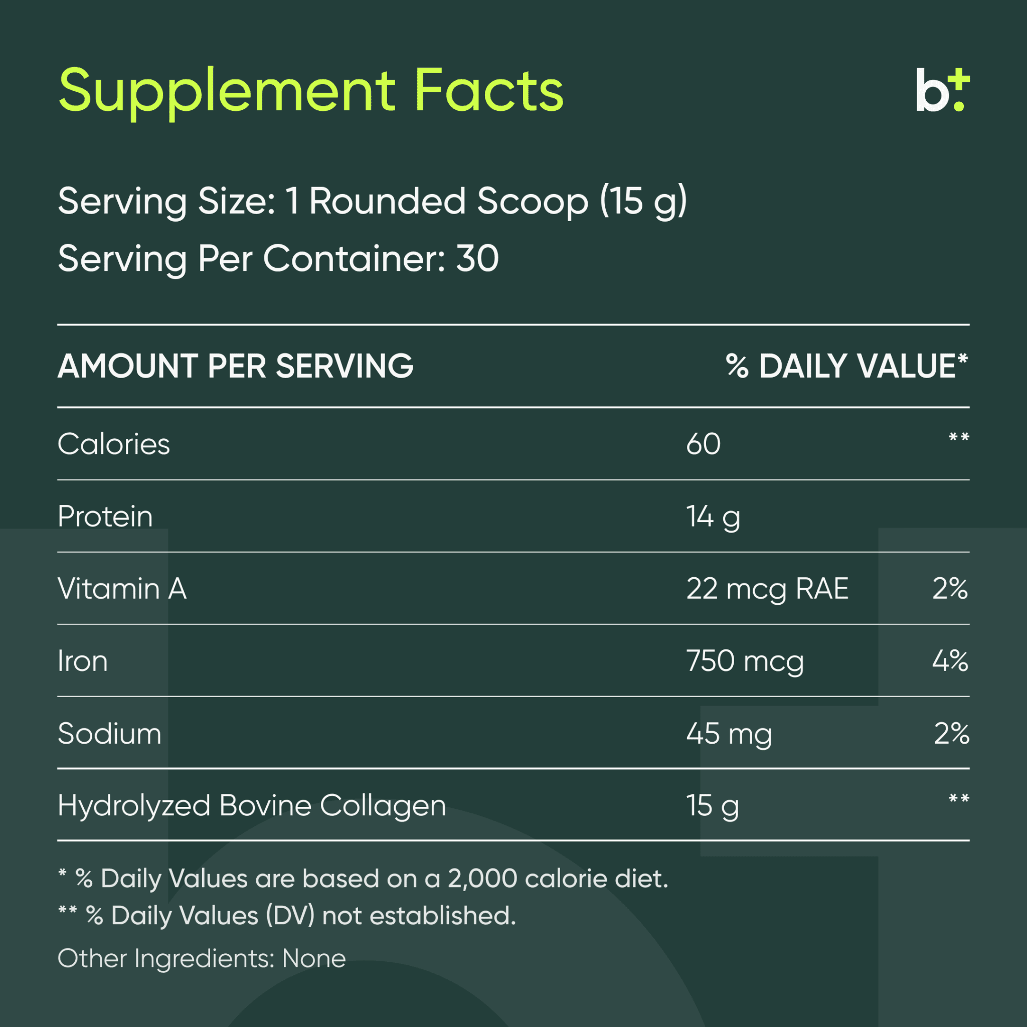 Grass - Fed Collagen - Equip - B. Health Shop