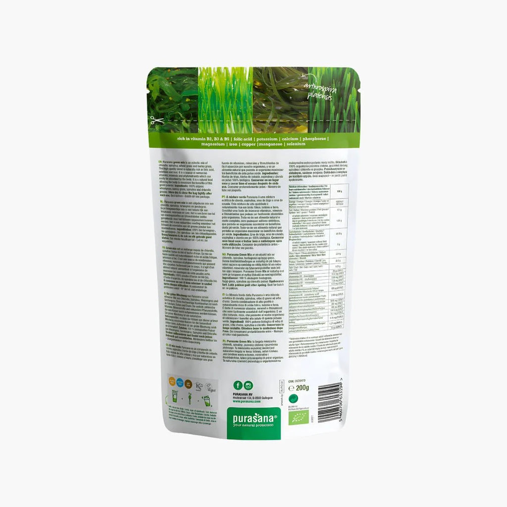 Green Mix Powder - purasana - B. Health Shop