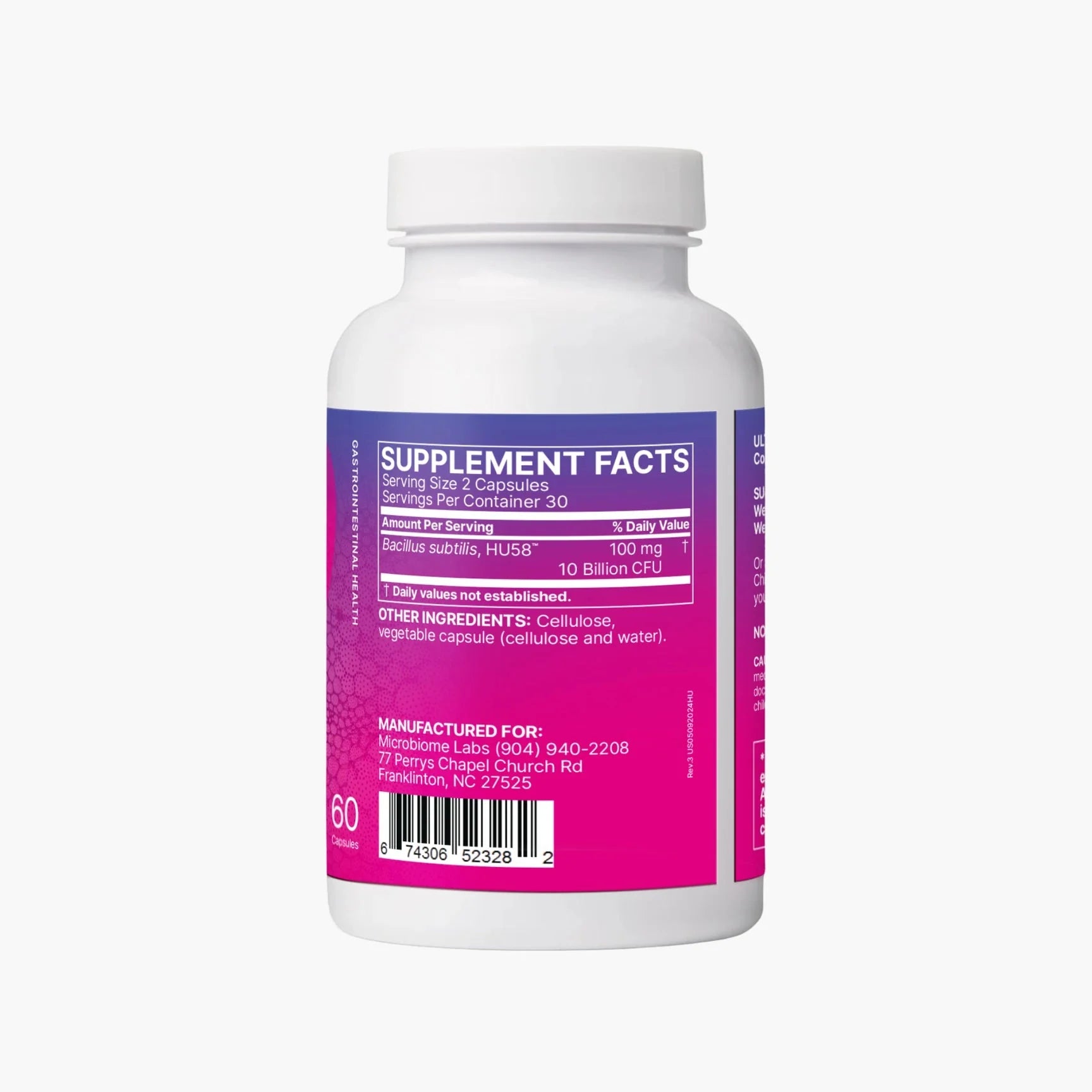 HU58™ - MICROBIOME LABS - B. Health Shop