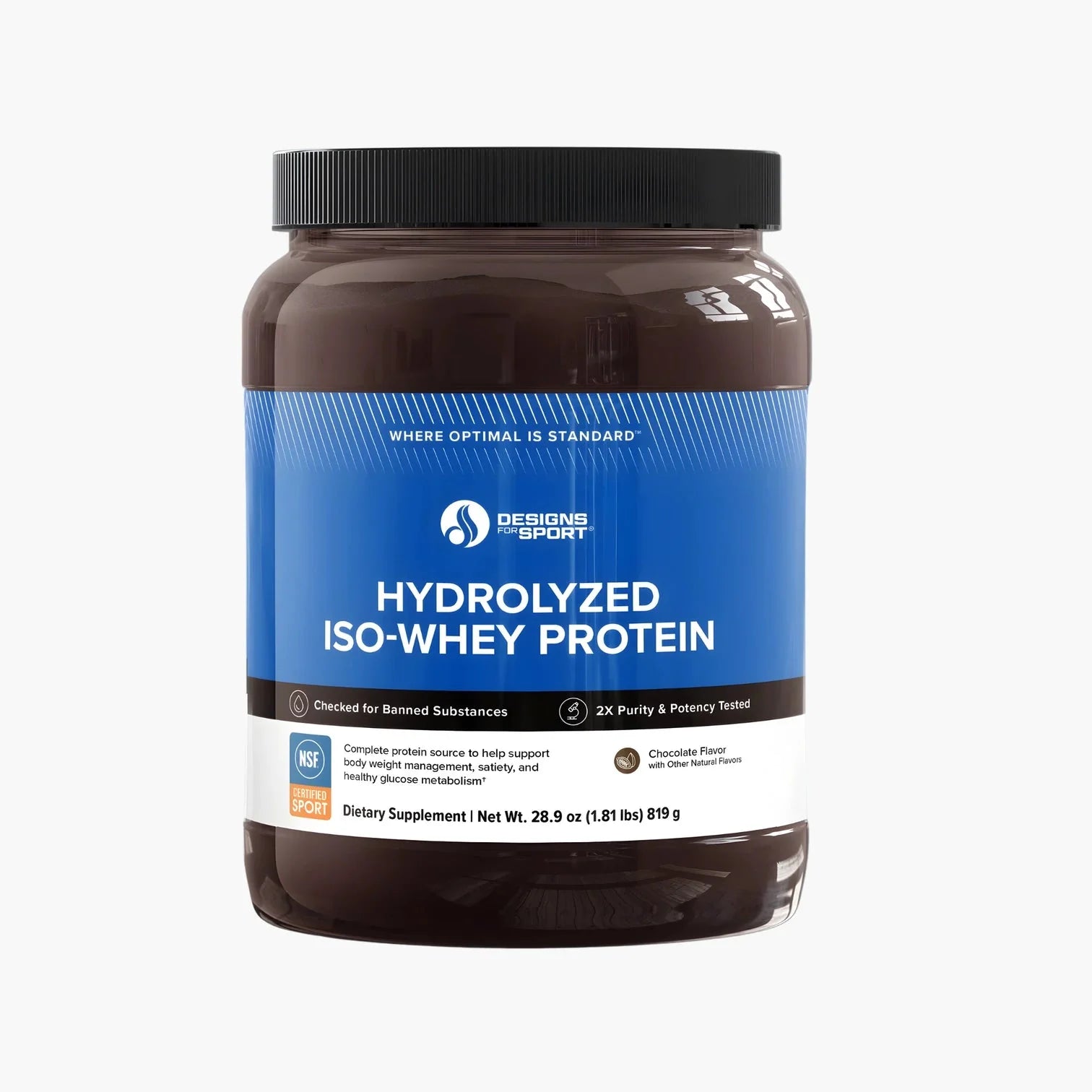 Hydrolyzed ISO Whey - Designs for Sport - B. Health Shop