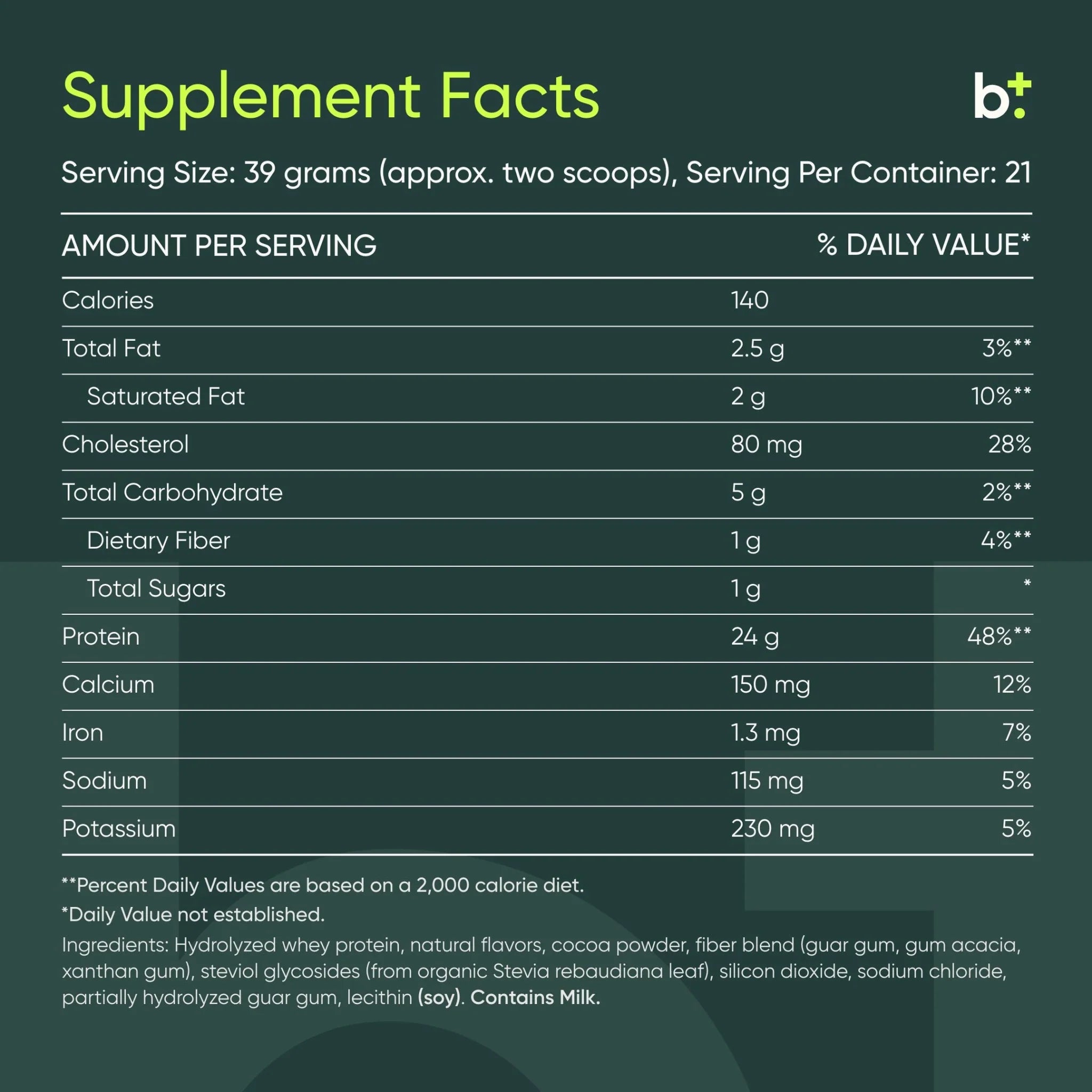 Hydrolyzed ISO Whey - Designs for Sport - B. Health Shop