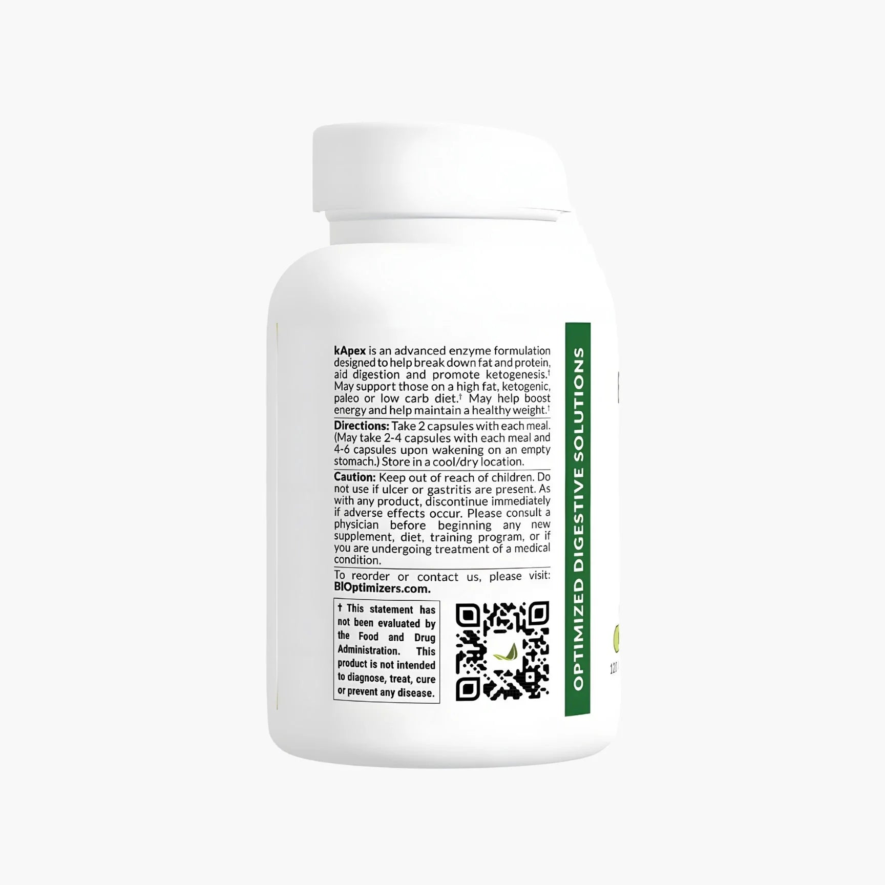 kApex Keto Digestive Enzymes - BIOptimizers - B. Health Shop