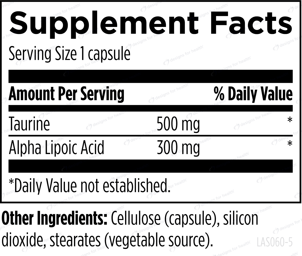 Lipoic Acid Supreme - Design Health - B. Health Shop