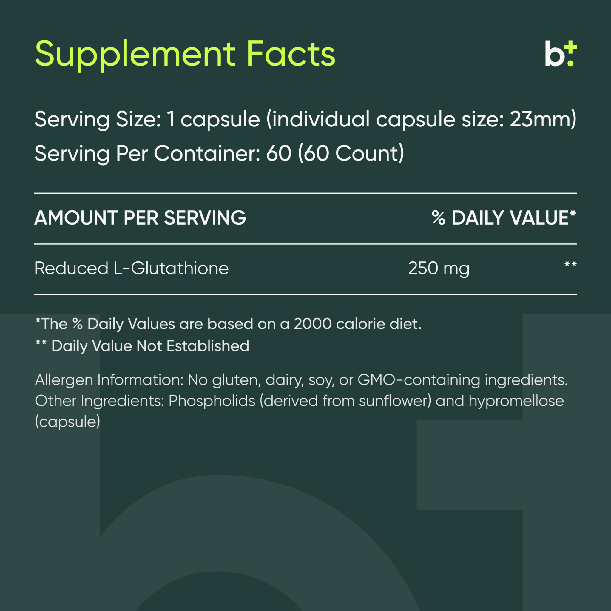 Liposomal Glutathione - BodyBio - B. Health Shop