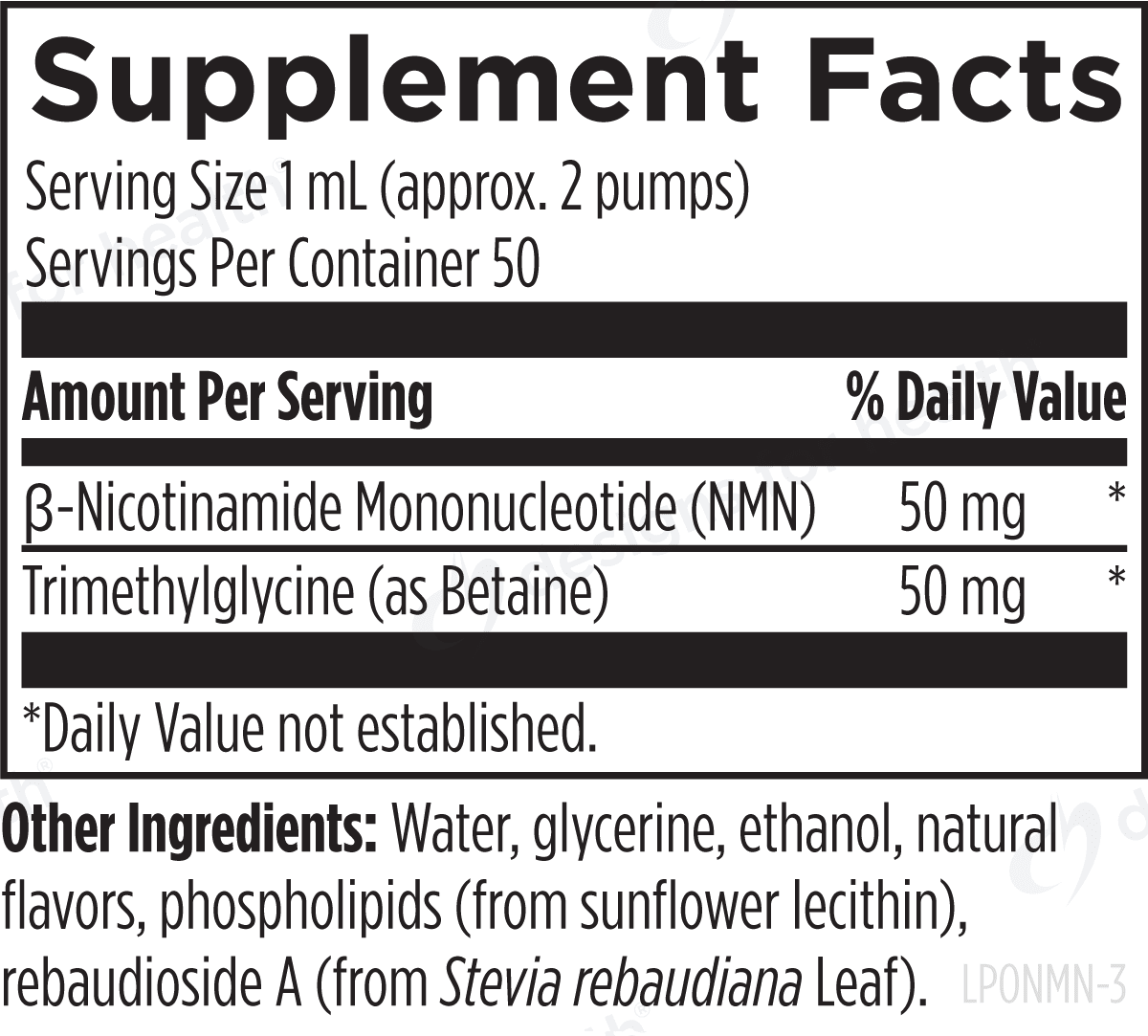 Liposomal NMN Synergy - Design Health - B. Health Shop