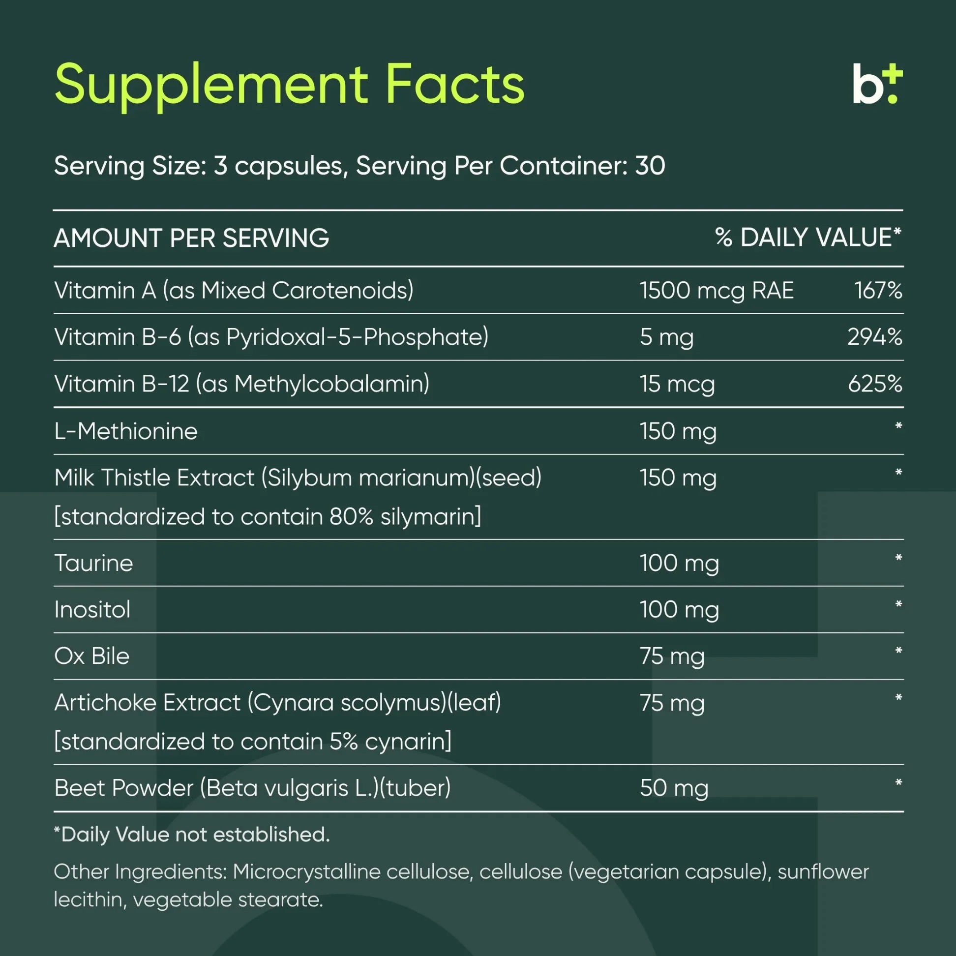 LV - GB Complex™ 90 capsules - Design Health - B. Health Shop