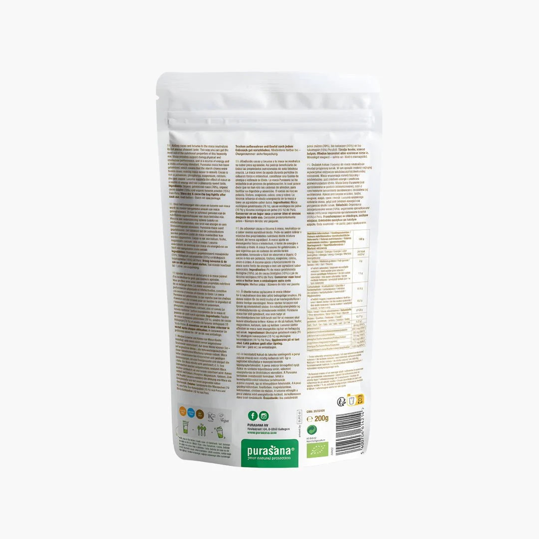 Maca Cacao Lucuma Mix - purasana - B. Health Shop