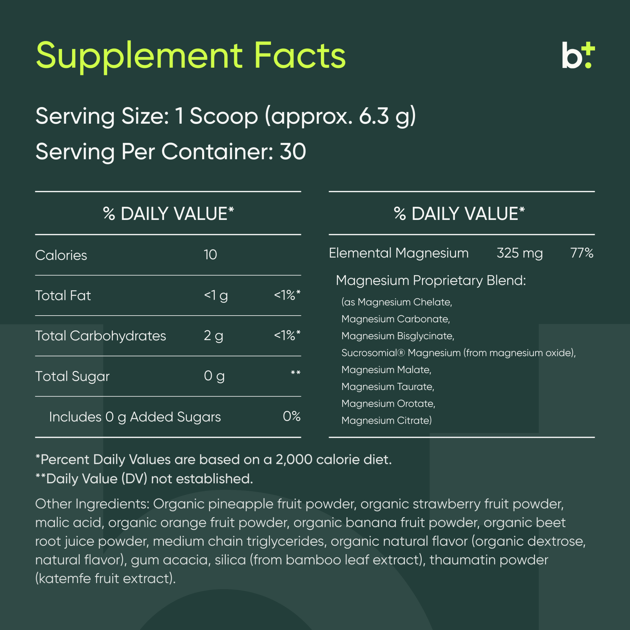 Magnesium Breakthrough Drink - BIOptimizers - B. Health Shop