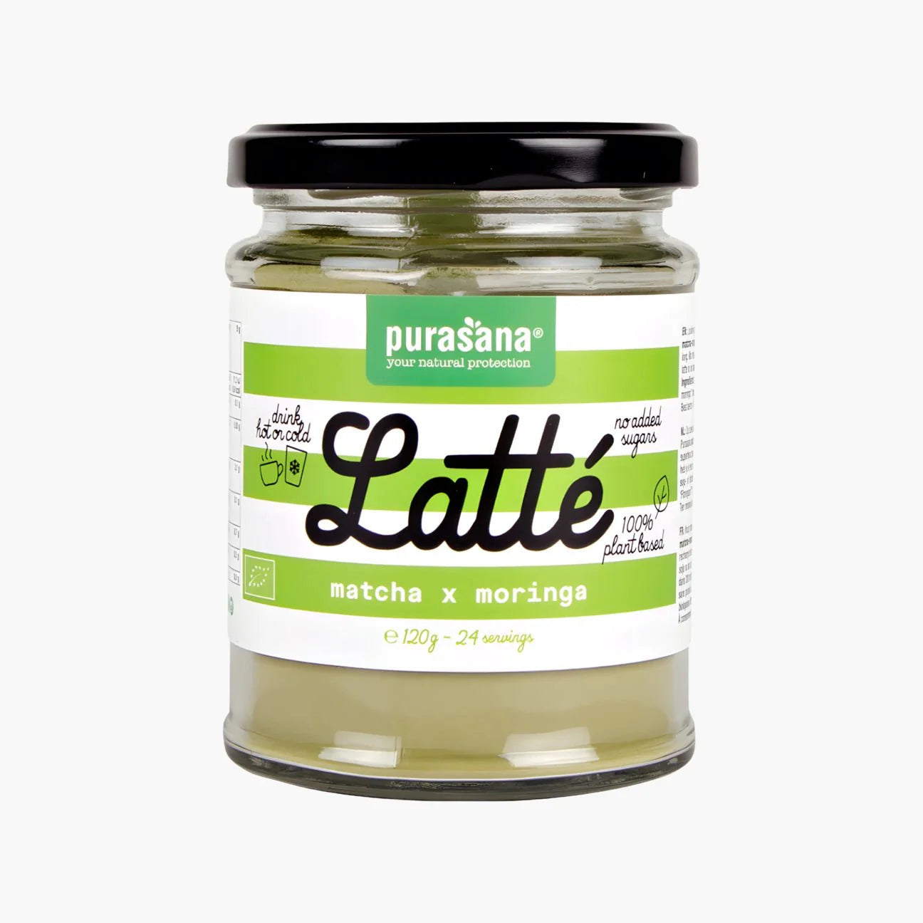 Matcha Moringa Latté - purasana - B. Health Shop