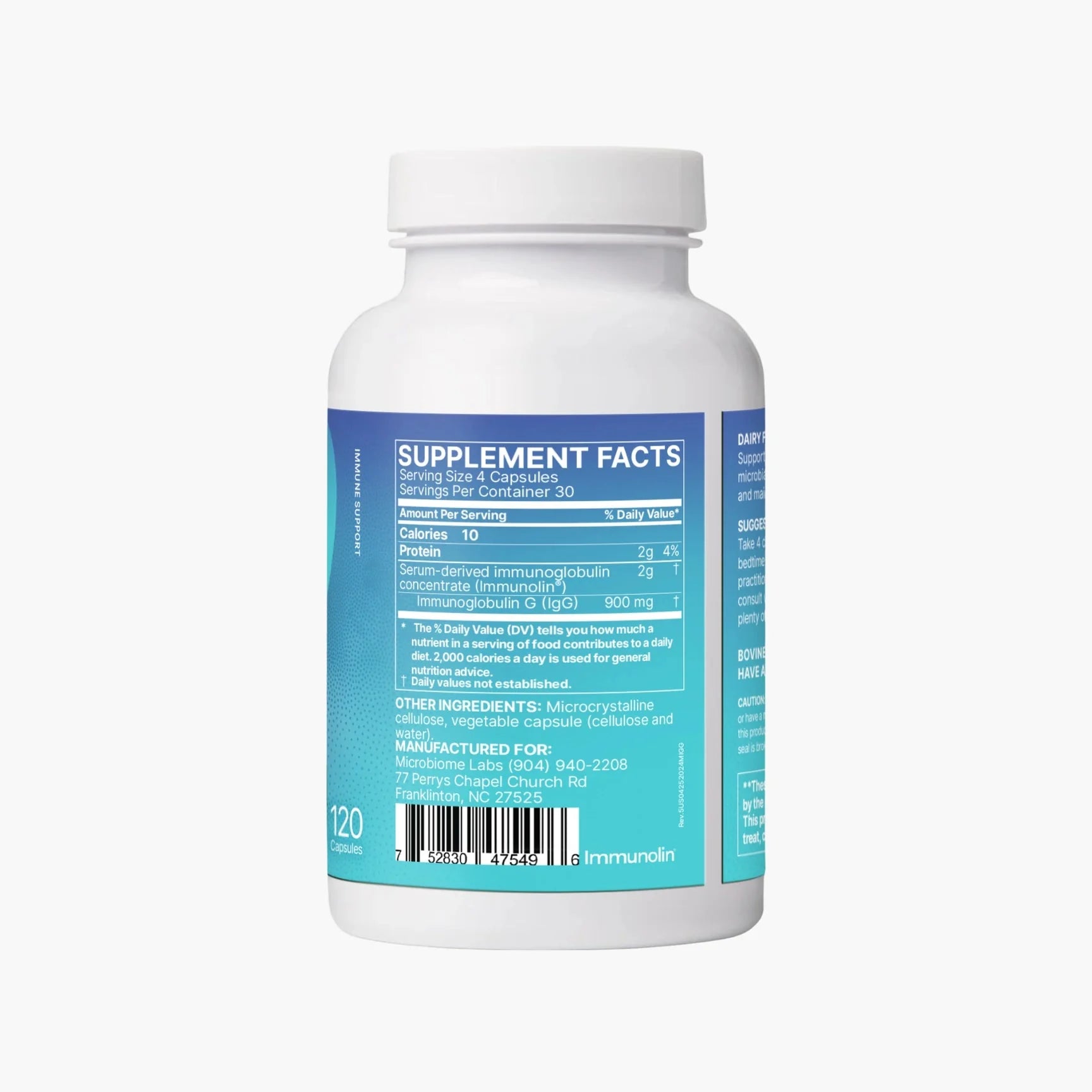MegaIgG2000 Capsules - MICROBIOME LABS - B. Health Shop