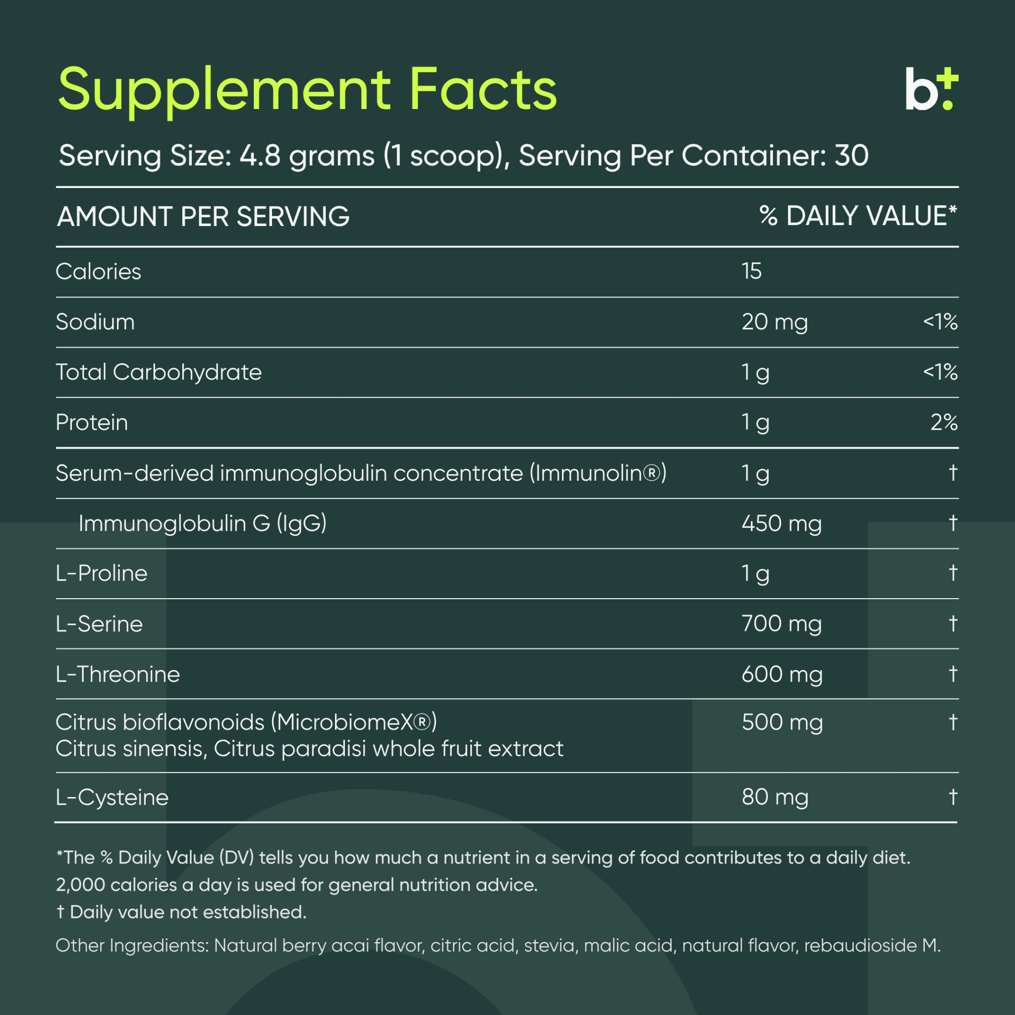 MegaMucosa™ Powder - MICROBIOME LABS - B. Health Shop