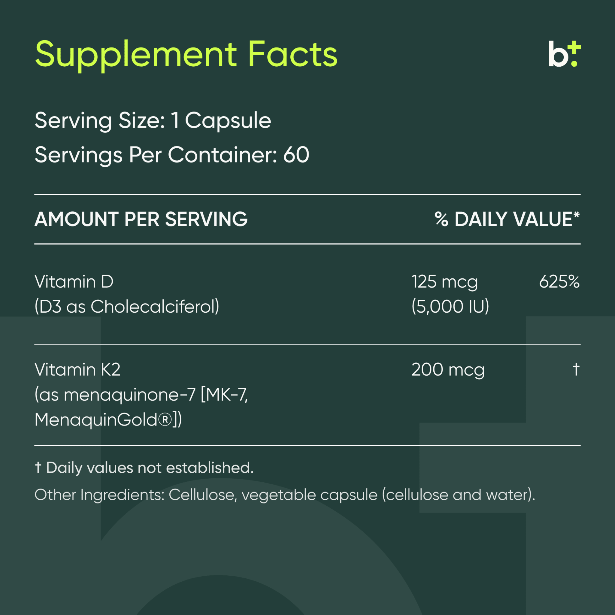 MegaQuin K2+D3™ - MICROBIOME LABS - B. Health Shop