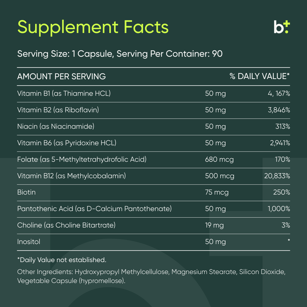 Methylated B - Complex™ - Infiniwell - B. Health Shop